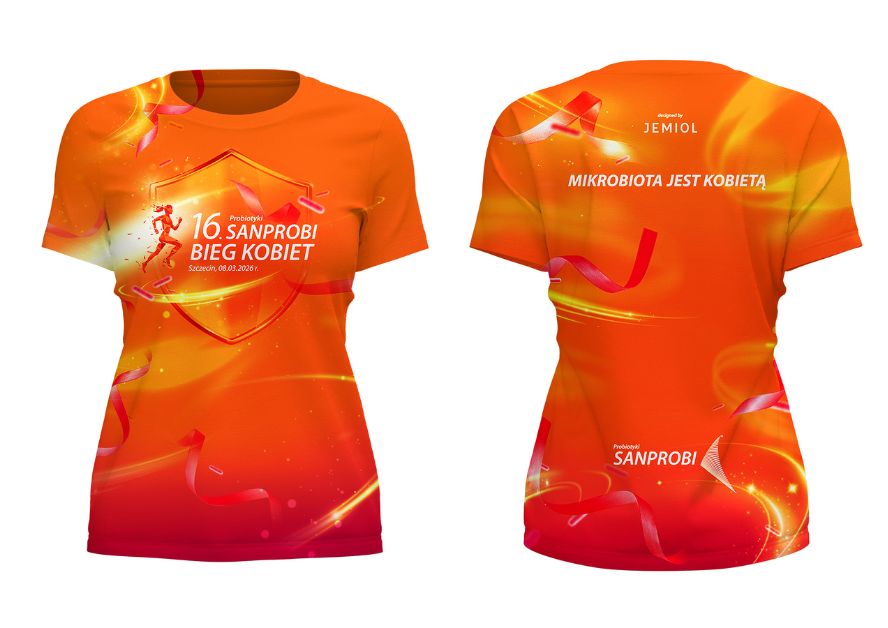 Sanprobi koszulka bieg kobiet