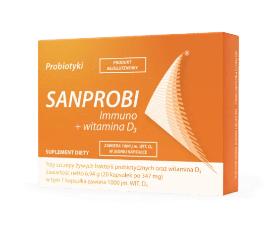 SANPROBI® Immuno + witamina D₃
