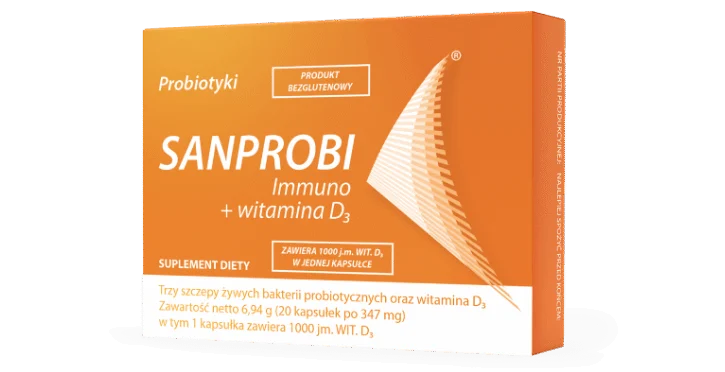 SANPROBI® Immuno + witamina D₃